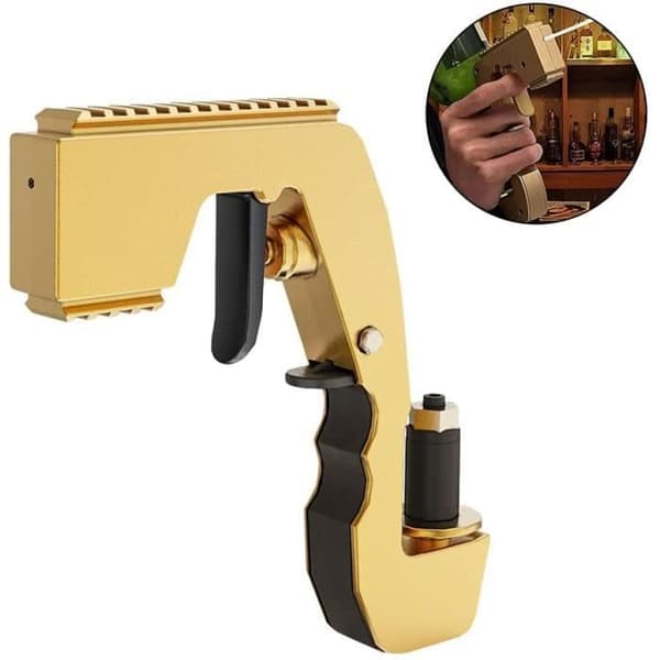 champagne spraypistol,champagne spraypistol-champagneflaska ölflaska,ölflaskor ejektor dist