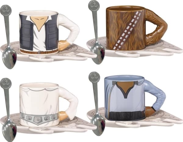 Cable Guys Exquisite Gaming  do espresso Gwiezdne Wojny - Rebelianci (4 szt)