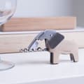 Miniatyrbild 3 av 4: Korkskruv - Kikkerland - Elefant - Rostfritt stål - Bokträ - Modern design