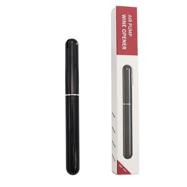 INF Black Wine Opener - Nålevinåpner Sort0