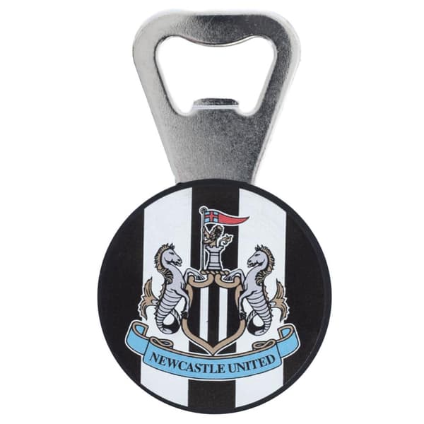 Newcastle United FC Magnetisk flaskeåbner White/Blue/Black One Size