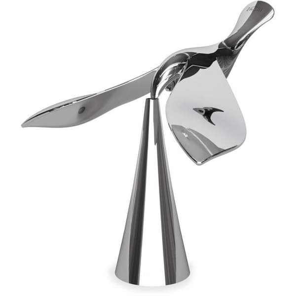 Tipsy fågelflasköppnare i krommetalldesign