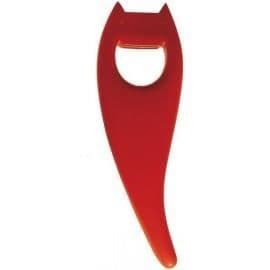 Flasköppnare - Alessi - Diabolix ABC01R - Röd - 18 x 5,5 cm - Modern design