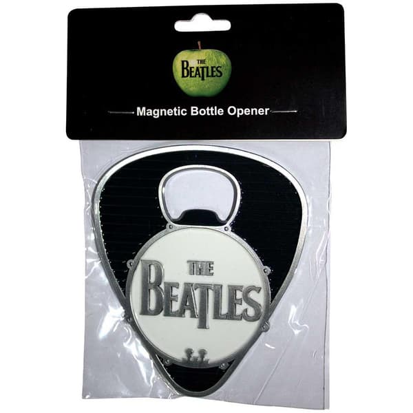 The Beatles Drum Logo Plectrum Bottle Opener