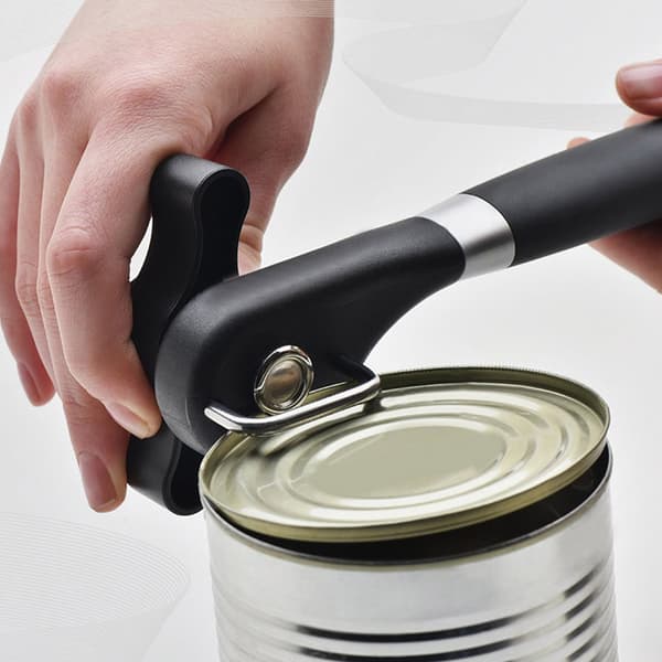 INF Multifunksjonell boksåpner, Rustfritt Stål Glassåpner med Lett Vribar Knott