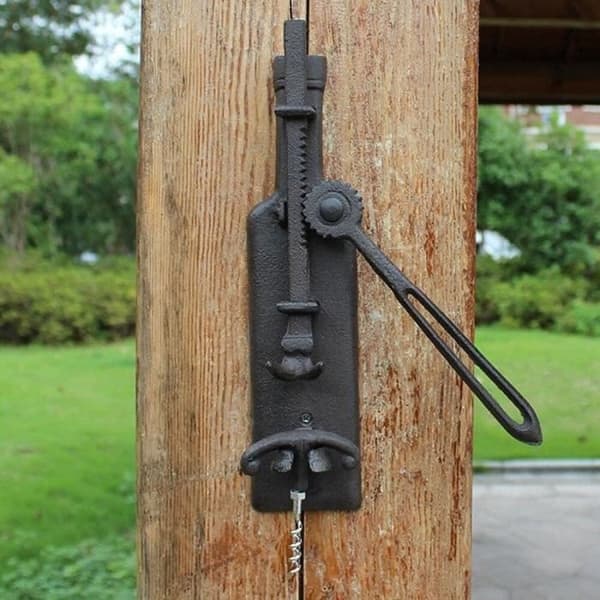Tire Bouchon - AFUDER - Mural - Vintage - Rostfritt stål 304 - Järn