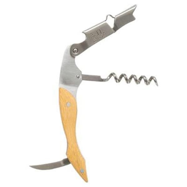Korkskruv Limonadier "Bamboo" 12cm Naturbeige