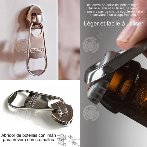 INN Stor flasköppnare med kylskåpsmagnet Flasköppnare Ölflasköppnare Kreativa presenter för män