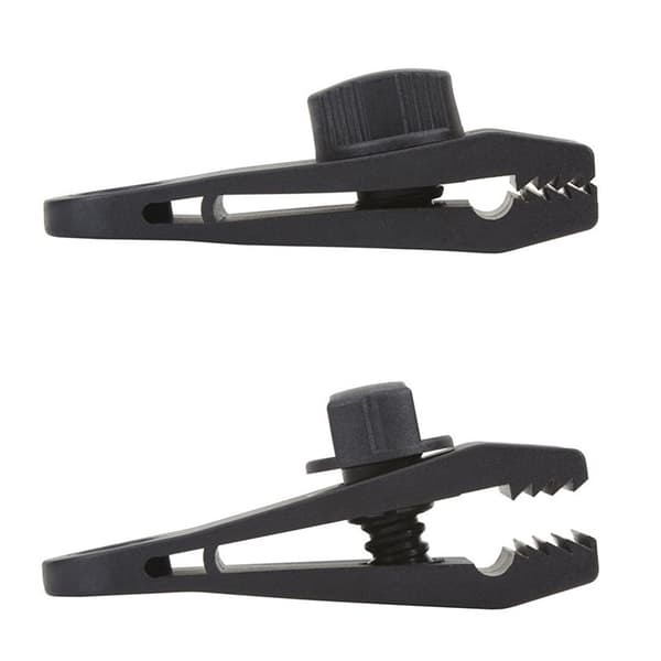 INF Markisklämmset: 10 tältklämmor + 10 elastiska rep + 10 D-ringar