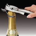 Miniatyrbild 1 av 3: Champagnekorkskruv - Vinbukett - Kromat stål - Elegant - Lätt att använda - 1 st.