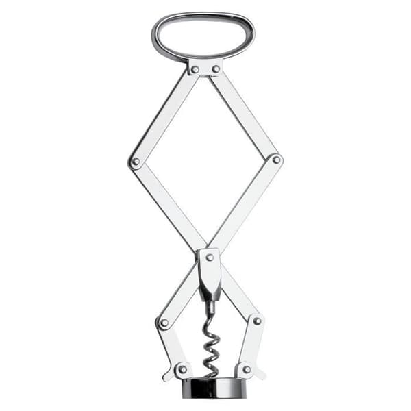 Korkskruv - Alessi - JM06 - 18/10 rostfritt stål - Grå - Design Jasper Morrison