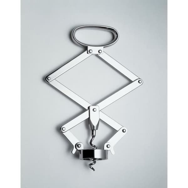 Korkskruv - Alessi - JM06 - 18/10 rostfritt stål - Grå - Design Jasper Morrison