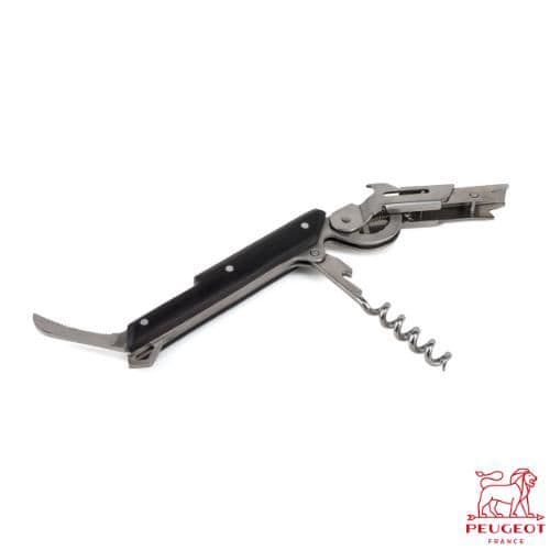 Sommelier korkskruv - Peugeot - Clavelin - 14 cm - Integrerad folieskärare - Integrerad flasköppnare
