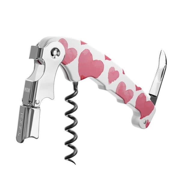 Tire-bouchon - kapsylöppnare - limonadier Koala - 20000205 - Paket med 10 retro Love tvåstegst Corkscrews