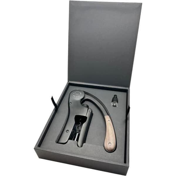 Korkskruv - LATELIER DU VIN - Oeno Motion WoodBlack - Svart - Ergonomisk - Elegant