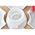 Miniatyrbild 3 av 3: Fondue - DKD Home Decor - Röd - 10 stycken - Bambu - Aluminium - Stengods