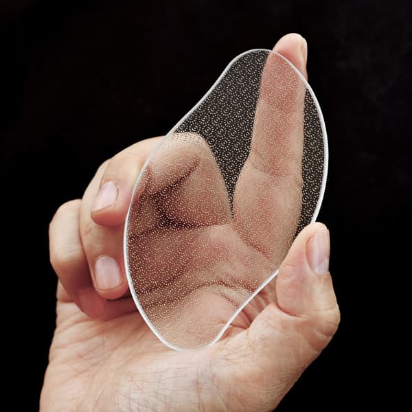 INF Fotfil i glas Transparent