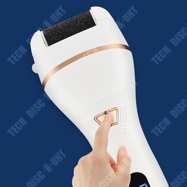 TD® Electric Digital Display Fotkvarn USB Vattentät Tvätt Microdermabrasion Callus Remover Pedikyr