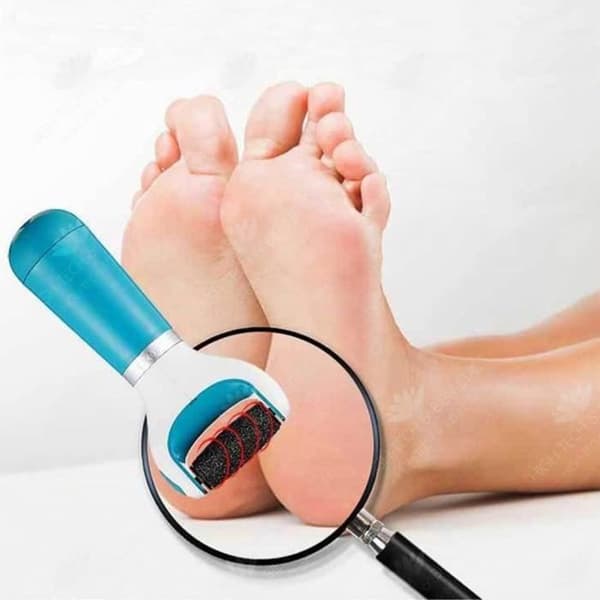 HTBE® Elektrisk fotslipare fot Skönhetsfot pedikyrverktyg Exfolierande död hud callus peeler Machine Automat