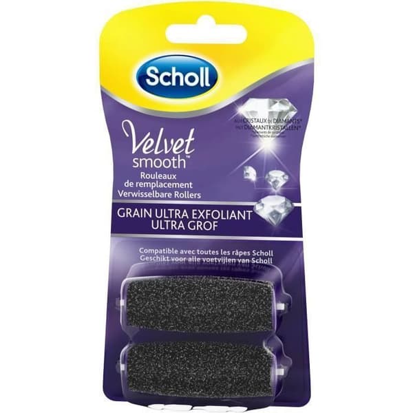 SCHOLL Scholl Ultra Exfoliating Replacement Rollers x2