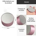 Miniatyrbild 2 av 4: INN Elektrisk fotfil dubbelsidig 2 i 1 anti-callositeter elektrisk epilator fotpedikyr mini fotfil