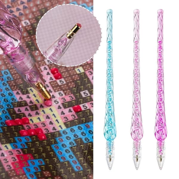 Diamantbroderiapplikator Krystalrosa