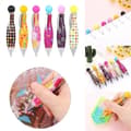 Miniatyrbillede 6 af 7: Diamantbroderiapplikator Joyful Dots - Gul