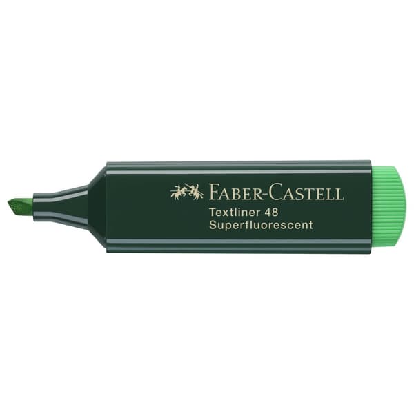 Överstrykningspenna FABER CASTELL Grön 10st