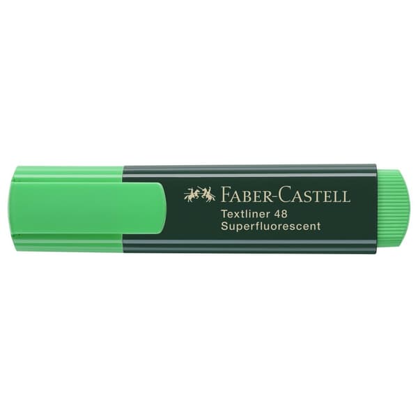 Överstrykningspenna FABER CASTELL Grön 10st