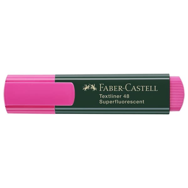 Överstrykningspenna FABER CASTELL Rosa 10st