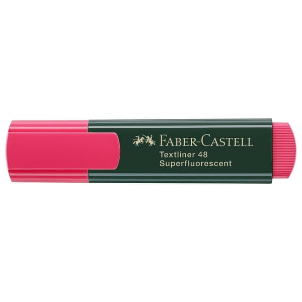 Överstrykningspenna FABER CASTELL Röd 10st