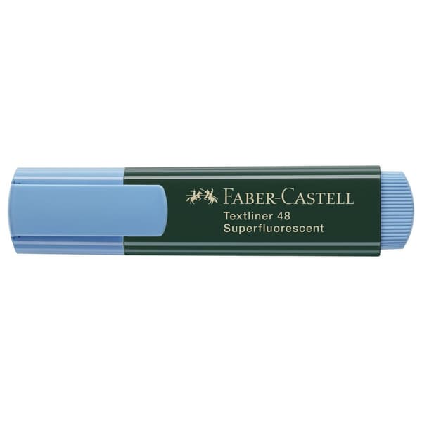Överstrykningspenna FABER CASTELL Blå 10st