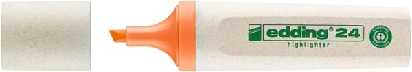 Överstrykningspenna EDDING 24 ECO orange 10st