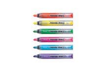 Överstrykningspenna PENTEL clicker orang 12st