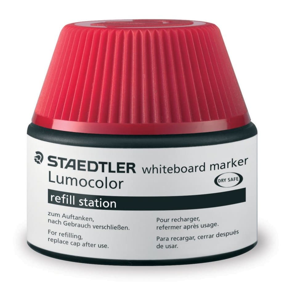 Refill LUMOCOLOR whiteboard röd