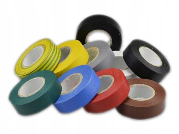 Isoleringstape farve 0,13X19X20