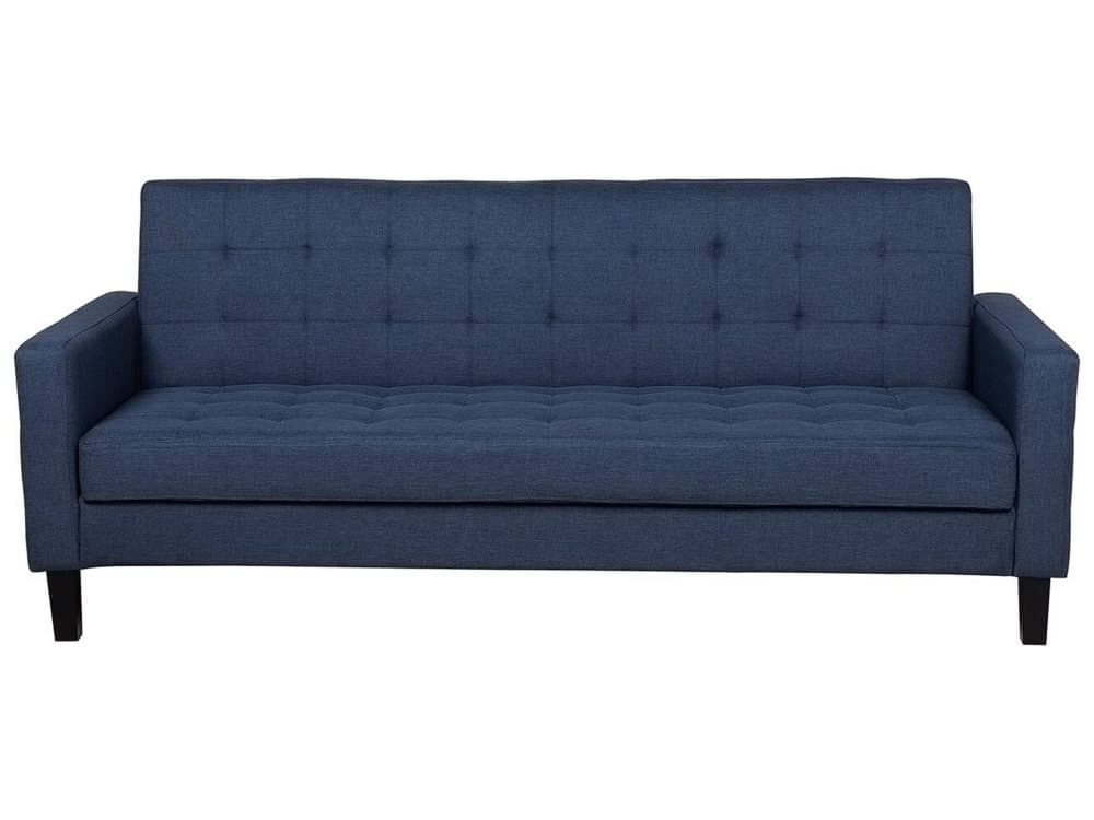Bäddsoffa 3-sits mörkblå VEHKOO