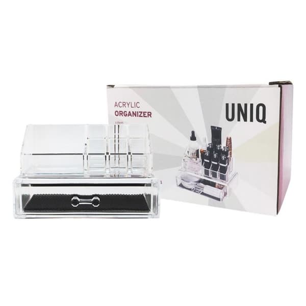 UNIQ Makeup Akryl Organizer med 1 skuff + topp, SF-1061