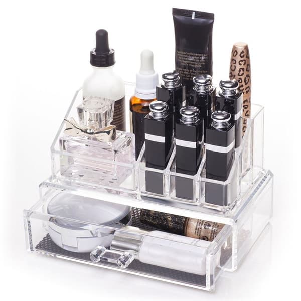 UNIQ Makeup Akryl Organizer med 1 skuff + topp, SF-1061