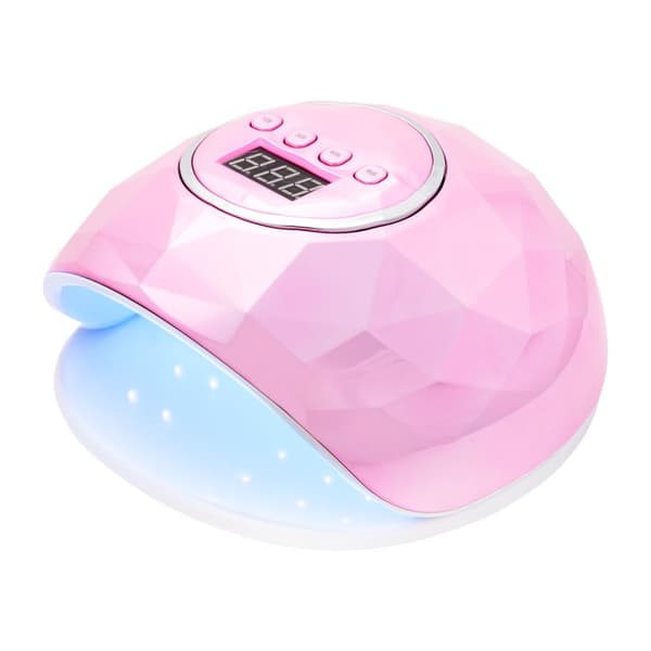 Skinnende 86W UV LED lampe, pink perle