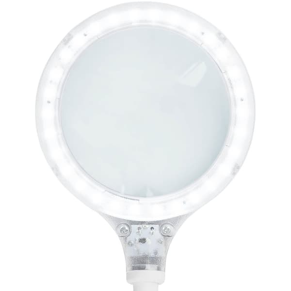 Kosmeettinen työpajavalaisin suurentava 5 diopteria 30x LED halk. 125mm