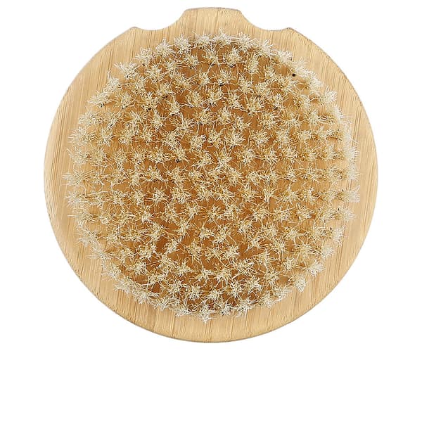 BAMBOO natural round body brush 1 u