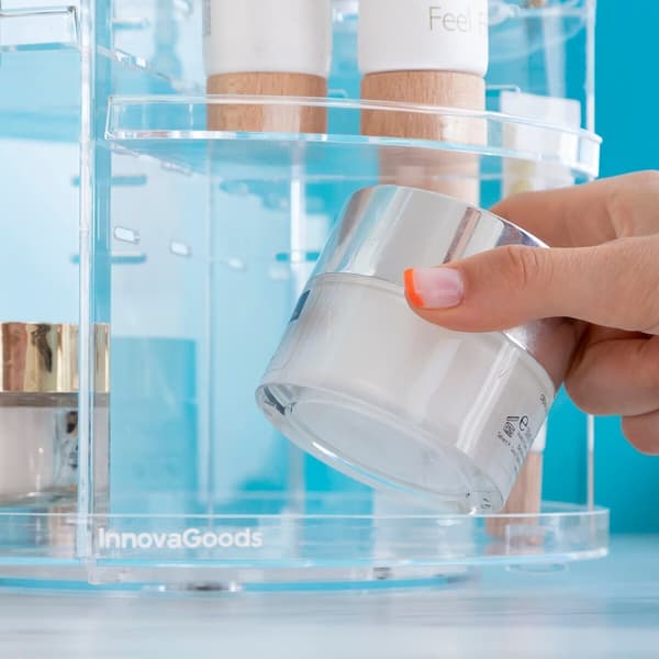 Roterende sminkeorganisator Rolkup InnovaGoods