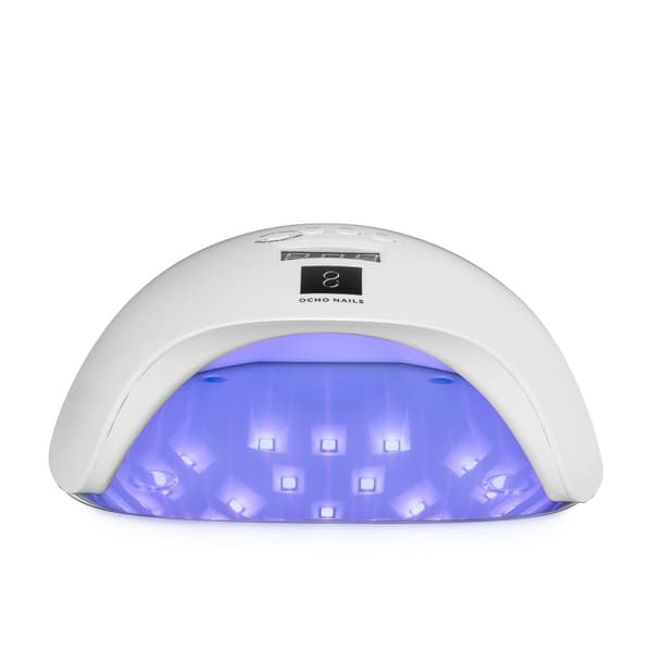 OCHO NAILS X13 65W hvid LED-lampe med spejlbund