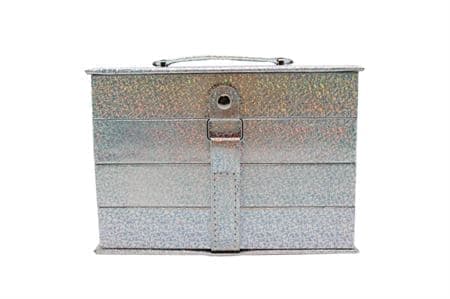 Miss Young Makeup Kit Väska - Silver (MC1205)