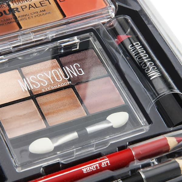 Miss Young Makeup-kit - portfölj i aluminium - GM14007