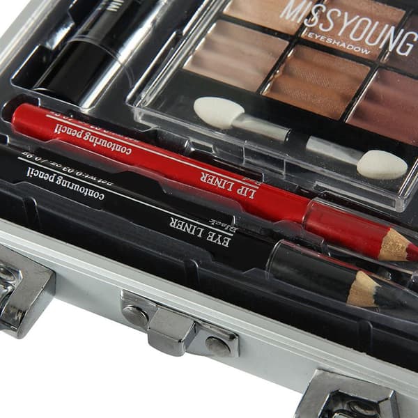 Miss Young Makeup-kit - portfölj i aluminium - GM14007
