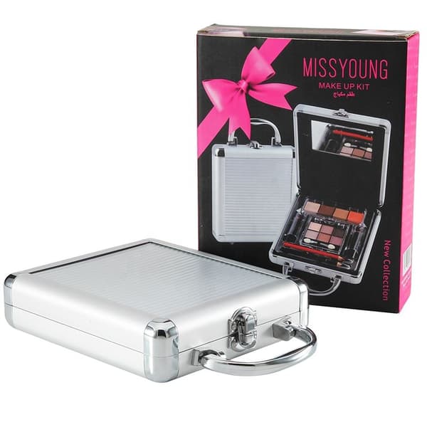 Miss Young Makeup-kit - portfölj i aluminium - GM14007