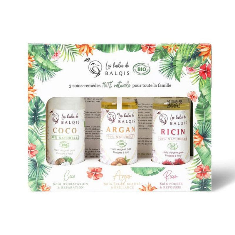 Unisex Cosmetic Set Les Huiles de Balquis (3 pcs)