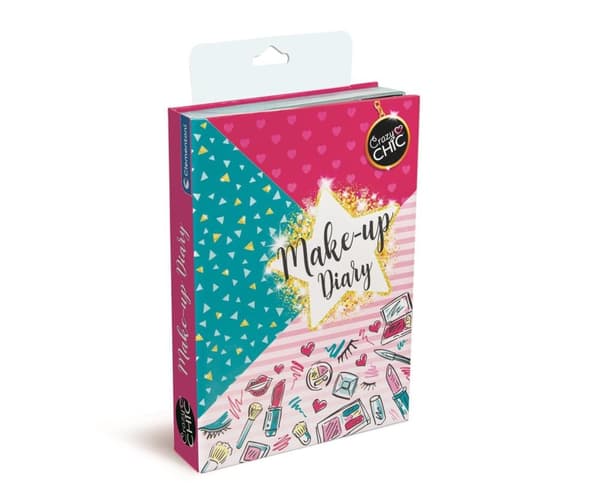 Clementoni Crazy Chic Trousse Make-up Dagbog